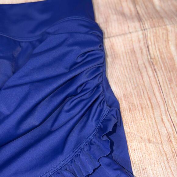 Lime Ricki Medium Floral One-Shoulder Swimsuit Set - Picture 8 of 9